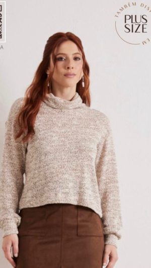 Blusão tricot